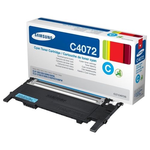 Samsung Toner CLT-C4072S Ciano per CLP 3250/325W/320/320N CLX-3185/3185FN/3185FW da 1000 pagine