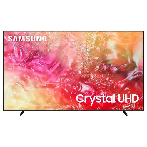 Samsung TV Crystal UHD 4K 65 pollici UE65DU7170UXZT Smart TV Wi-Fi Black 2024 Processore Crystal 4K 4K Upscaling Slim Look Design OTS Lite