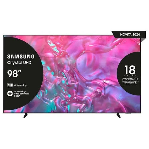 Tv Led 98 pollici 4k UE98DU9070UXZT Smart TV Cristal Processor 4K AI  Motion Xcelerator 120Hz OTS Lite 