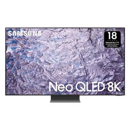 TV Neo QLED 8K 75 pollici QE75QN800CTXZT Smart TV Wi-Fi  Mini LED Processore Neural Quantum 8K Design minimal Dolby Atmos Titan Black 2023