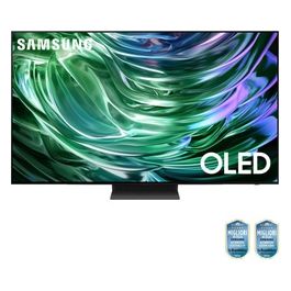 Samsung TV OLED 4K 65 pollici QE65S90DATXZT Smart TV Wi-Fi Graphite Nero 2024 Processore NQ4 AI GEN2 Self-illuminating pixels Laser Slim Design Dolby Atmos