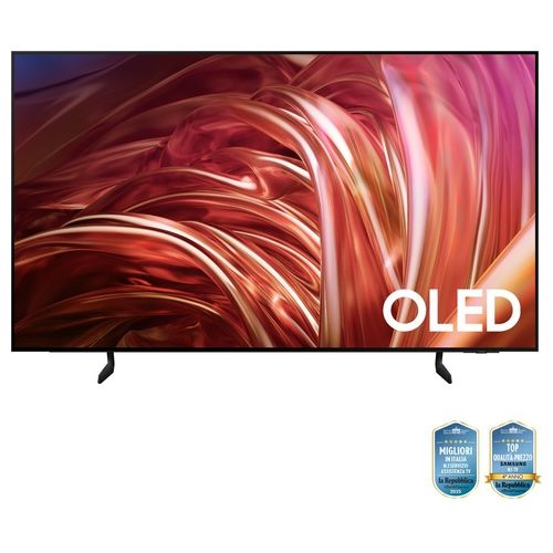 TV OLED 4K 55” QE55S85DAEXZT Smart TV Wi-Fi Graphite Black 2024 Processore NQ4 AI GEN2 Self-Illuminating Pixels Contour Design Dolby Atmos