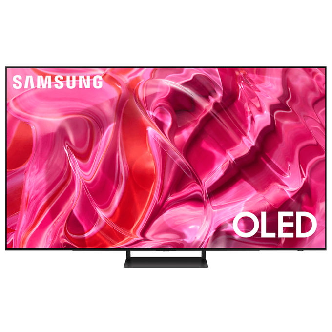 Samsung TV OLED 4K 55 pollici QE55S90CATXZT Smart TV Wi-Fi Processore Neural Quantum 4K  Laser Slim Gaming mode Dolby Atmos Titan Black 2023