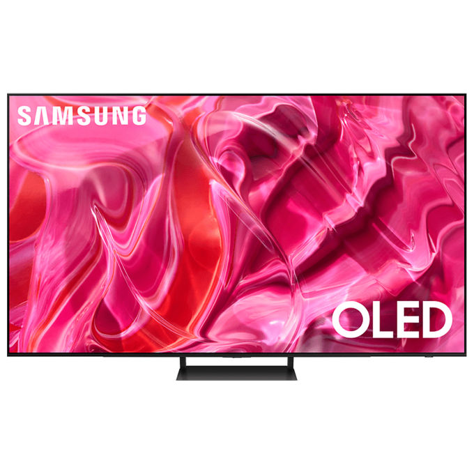 Samsung TV OLED 4K 65 pollici QE65S90CATXZT Smart TV Wi-Fi Processore Neural Quantum 4K  Laser Slim Gaming mode Dolby Atmos Titan Black 2023