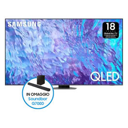 Tv Qled 4K QE98Q80CATXZT 98 pollici Smart Tv Processore Neural Quantum 4K Motion Xcelerator