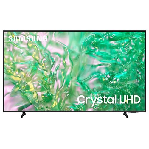 Samsung UE50DU8070UXZT TV Crystal UHD 4K 50 pollici Smart TV Wi-Fi Nero 2024 Processore Crystal 4K Upscaling AirSlim Design OTS Lite