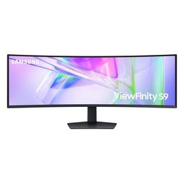 ViewFinity S95UC - Schermo PC da 49", 120 Hz, doppio QHD (5120 x 1440), 5 ms, inclinabile, orientabile, regolabile in altezza, KVM Switch, USB-C (90 W), LAN, LS49C950UAUXEN