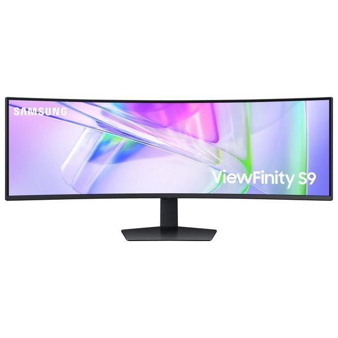 Image of Samsung ViewFinity S95UC - Schermo PC da 49'', 120 Hz, doppio QHD (5120 x 1440), 5 ms, inclinabile, orientabile, regolabile in altezza, KVM Switch, USB-C (90 W), LAN, LS49C950UAUXEN