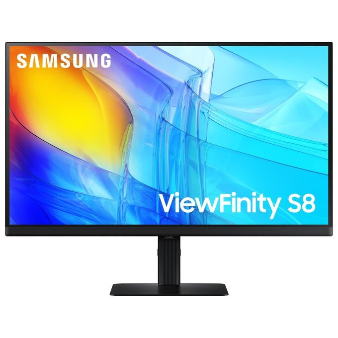 Image of Samsung ViewFinity Monitor S80D 27'' 4K risoluzione 3840x2160 Pannello IPS HDR10 350 CD-m2 orientabile inclinabile supporto da parete VESA porte HDMI
