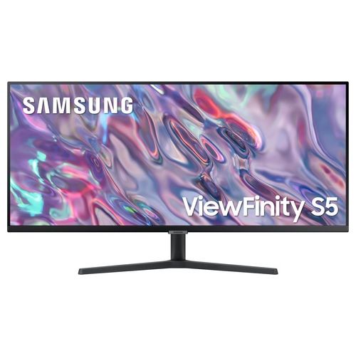 Samsung ViewFinity S5 S50GC Monitor Pc 34" 3440x1440 Pixel UltraWide Quad Hd Led Nero