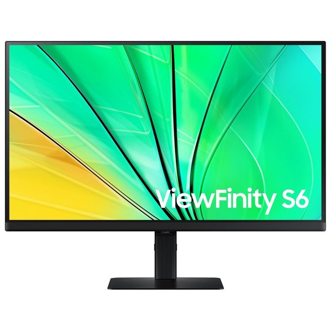 Image of Samsung ViewFinity S60D 27'' 100Hz IPS QHD (2560x1440) 5ms inclinabile orientabile girevole interruttore automatico sorgente HDMI (2.0) display porta (1.4) USB (3.0) LS27D600EAUXEN