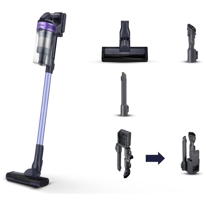 Samsung VS15A6031R4 Scopa elettrica Jet 60 Turbo senza filo finitura violet