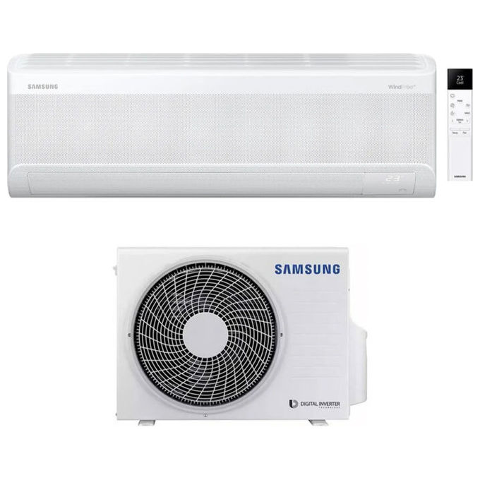 Samsung AR70F12CAAWNEU WindFree Elite S2 Condizionatore fisso Monosplit Inverter 12000 BTU Classe A+++ 46 dB colore Bianco
