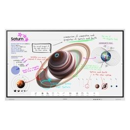 Samsung WM85B Lavagna Interattiva 85" 3840x2160 Pixel Touch Screen Grigio Chiaro Hdmi