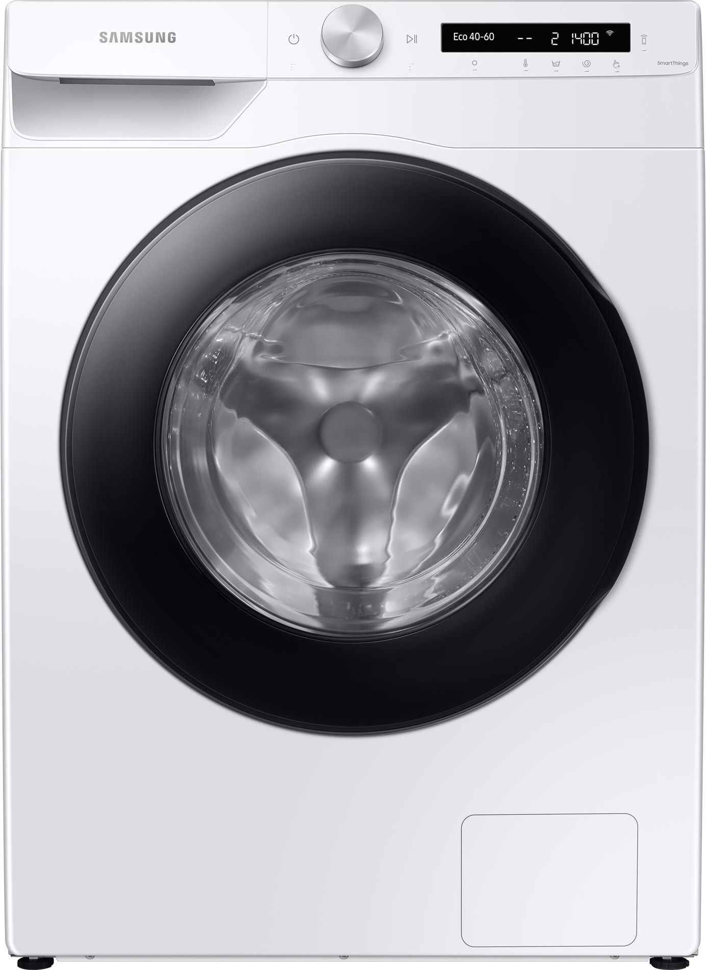 Samsung WW10T534DAW Lavatrice Carica Frontale AI Control Classe energetica A Capacita' di carico 10,5 Kg Centrifuga 1400 giri Motore Digital Inverter Vapore Igenizzante Ecolavaggio Ecodosatore