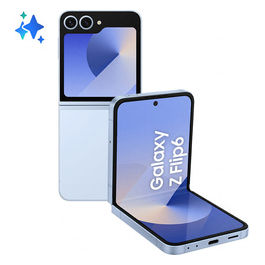 Samsung Galaxy Z Flip6 5G 12Gb 256Gb 3.4''/6.7'' Amoled 120Hz Dual Sim Blue Europa
