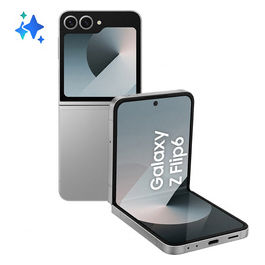 Samsung Galaxy Z Flip6 5G 12Gb 256Gb 3.4''/6.7'' Amoled 120Hz Dual Sim Silver Shadow Europa