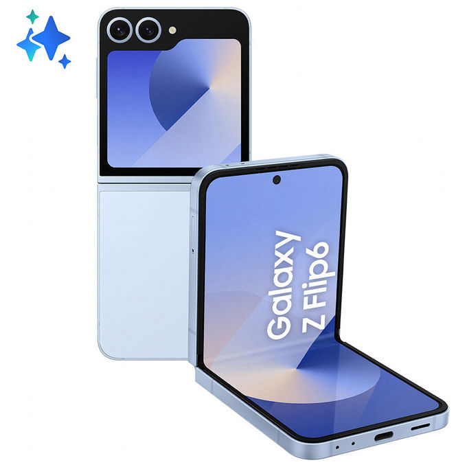 Image of Samsung Galaxy Z Flip6 5G 12Gb 512Gb 3.4''-6.7'' Amoled 120Hz Dual Sim Blue Italia