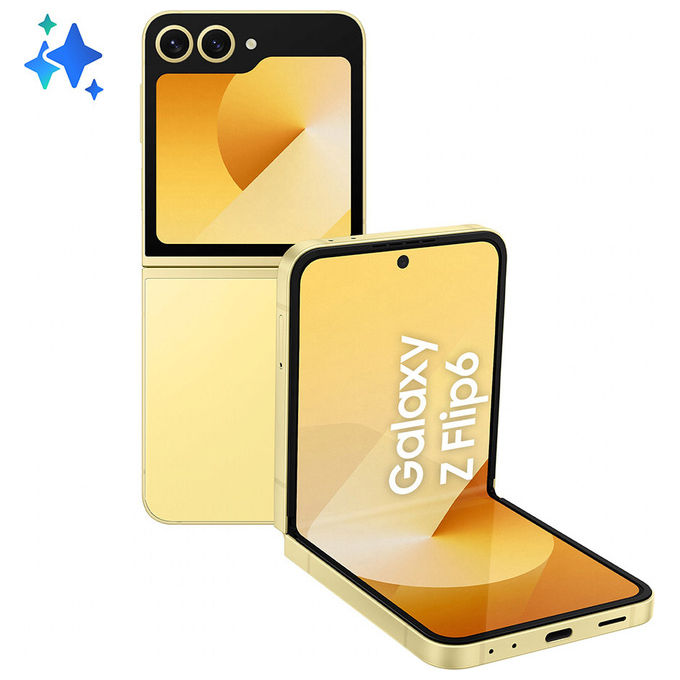 Samsung Galaxy Z Flip6 5G 12Gb 512Gb 3.4''-6.7'' Amoled 120Hz Dual Sim Yellow Italia
