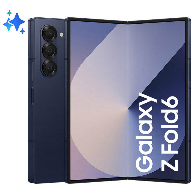 Image of Samsung Galaxy Z Fold6 5G 12Gb 256Gb 6.3''-7.6'' Amoled 120Hz Dual Sim Navy Italia