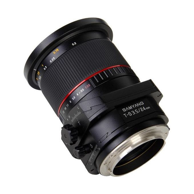 Samyang Obiettivo T-s 24mm F/3.5 Ed As Umc Per Canon