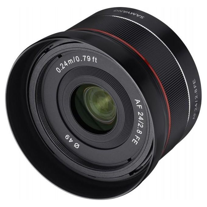 Samyang SYA2SE Lente 24 mm AF F2.8 per Sony FE Nero