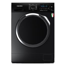 San Giorgio F814DIBC Lavatrice Caricamento Frontale 8Kg 1400rpm Inverter AquaStop Oblo Nero Cromo Colore Nero Classe Energetica C