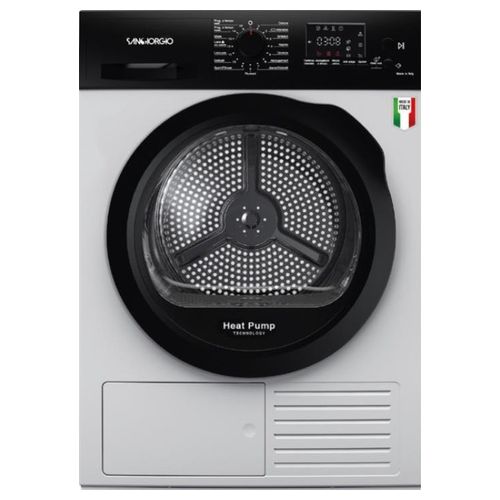SDR9I Asciugatrice Pompa di Calore 9 Kg Classe C Inverter Motore Eco Dry (84x60x63 cm) colore Bianco