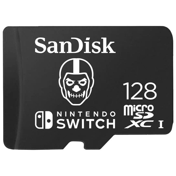 SanDisk 128GB Fortnite microSDXC fino a 100 MB/s UHS-I Class 10 U3 Ideale per Nintendo Switch