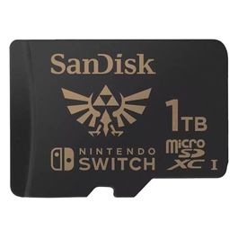 SanDisk 1Tb microSDXC Scheda per Nintendo Switch con Licenza d'Uso Nintendo Zelda