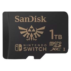 SanDisk 1Tb microSDXC Scheda per Nintendo Switch con Licenza d'Uso Nintendo Zelda