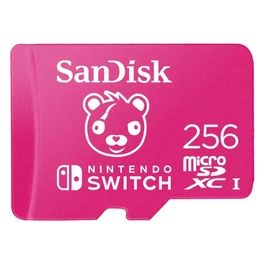 SanDisk 256Gb Fortnite microSDXC Scheda per Nintendo Switch