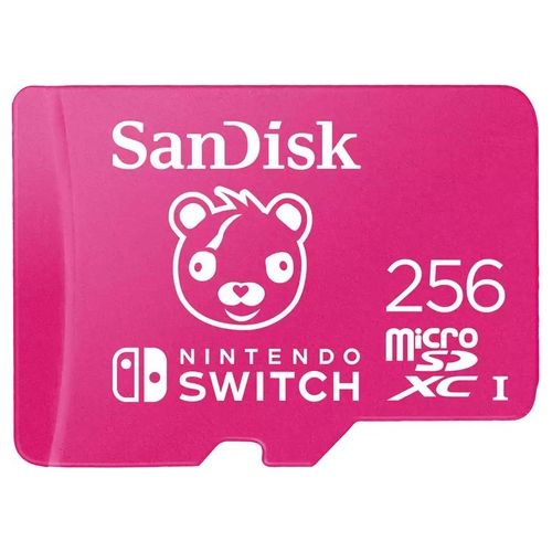 SanDisk 256Gb Fortnite microSDXC Scheda per Nintendo Switch