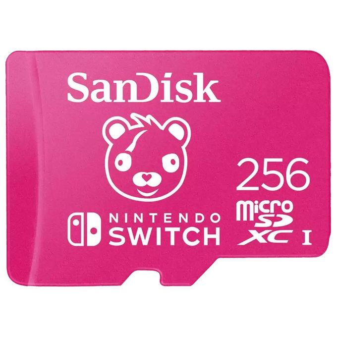 SanDisk 256Gb Fortnite microSDXC Scheda per Nintendo Switch