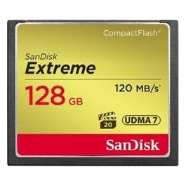 SanDisk CF Extreme 128Gb Memoria Flash CompactFlash