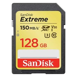 Sandisk Exrteme 128Gb Memoria Flash SDXC Classe 10 UHS-I