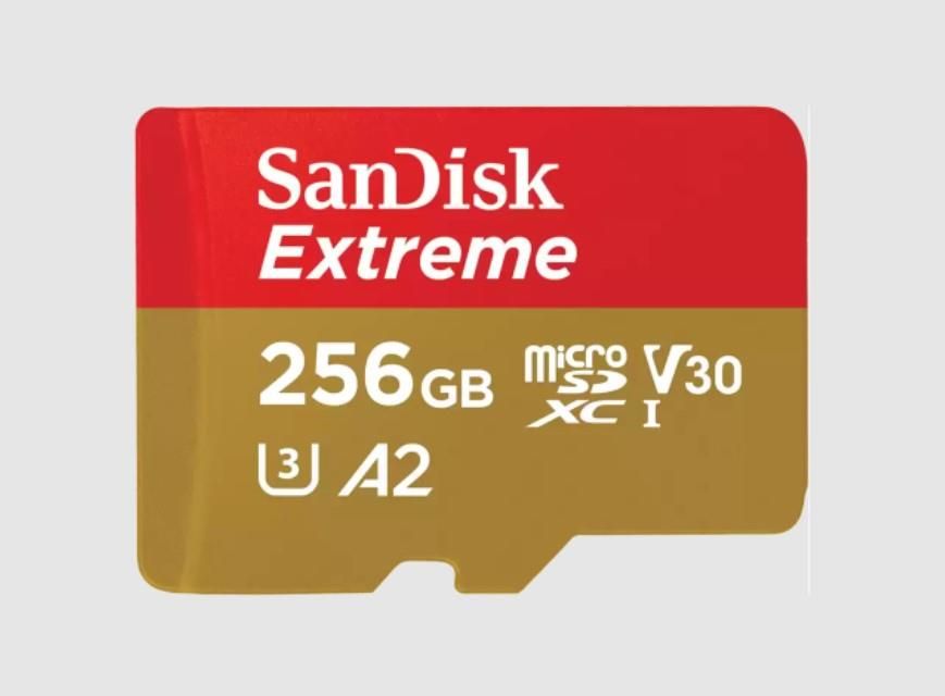 SanDisk Extreme 256Gb MicroSDXC