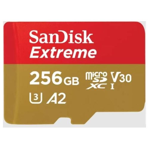 SanDisk Extreme 256Gb MicroSDXC UHS-I Classe 3
