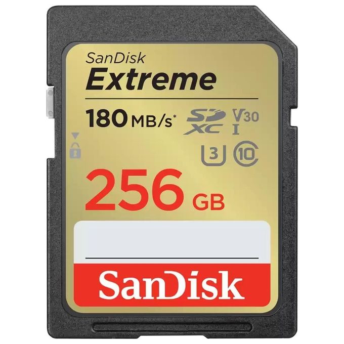 SanDisk Extreme 256Gb SDXC UHS-I Classe 10