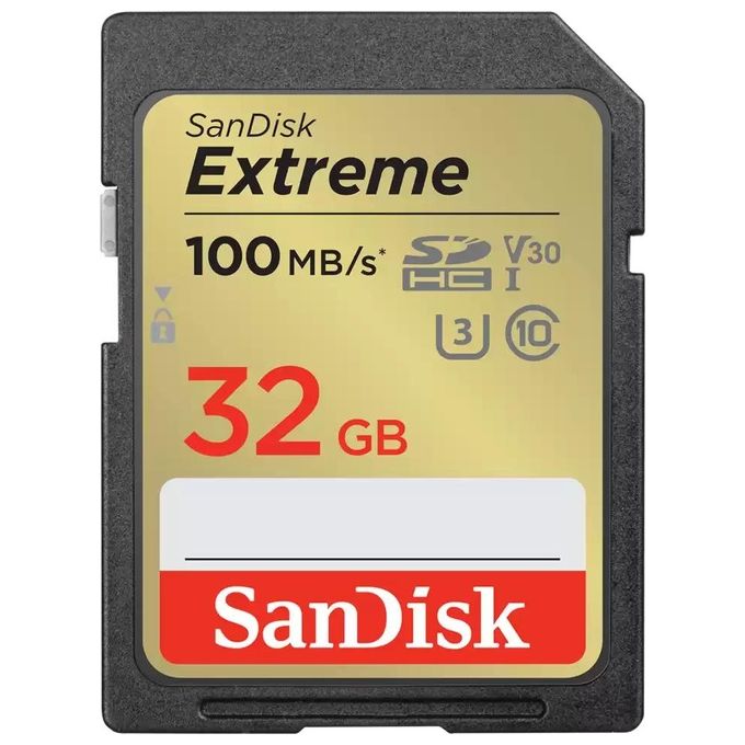 SanDisk Extreme 32Gb SDXC UHS-I Classe 10