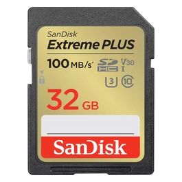 Extreme PLUS 32Gb SDHC 100MB/s UHS-I 2pk