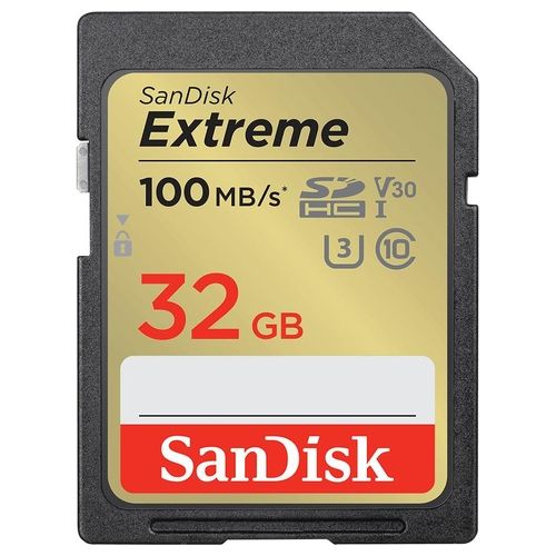 SanDisk Extreme PLUS Scheda di Memoria Flash 32Gb UHS-I U3 / Class10 UHS-I SDHC