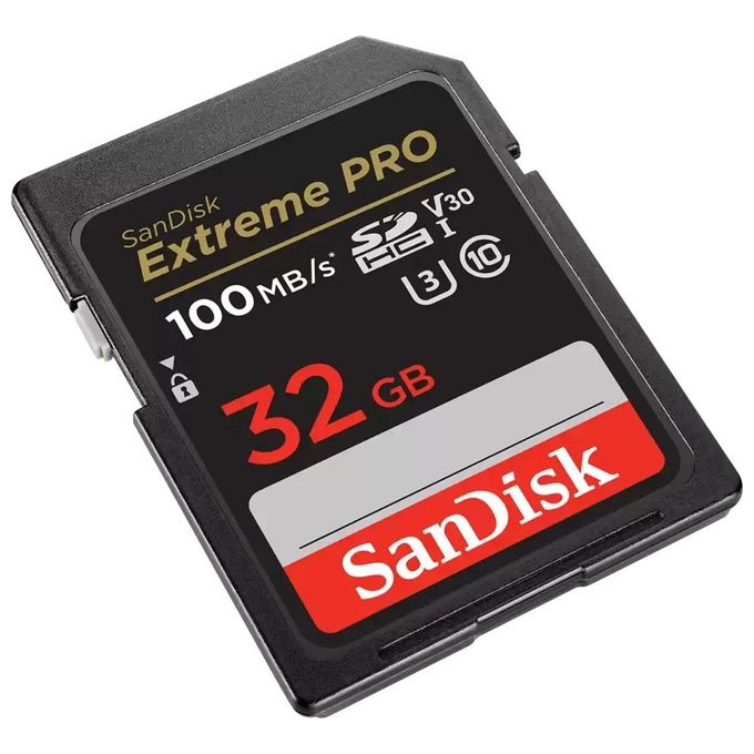 SanDisk Extreme PRO 32 GB SDHC fino a 100 MB/s, UHS-I, Classe 10, U3, V30