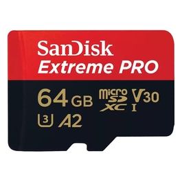 SanDisk Extreme PRO 64Gb MicroSDXC UHS-I Classe 10