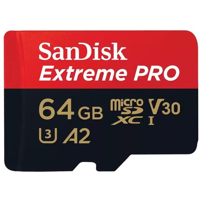 SanDisk Extreme PRO 64Gb MicroSDXC UHS-I Classe 10