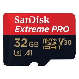 Extreme Pro 32 GB microSDHC e Adattatore SD fino a 100 MB/sec, Classe 10, UHS-I, U3, V30