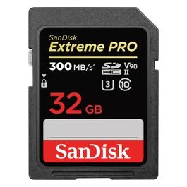 SanDisk Extreme Pro Scheda di Memoria Flash 32Gb UHS-II U3 / Class10 1733x/2000x UHS-II SDHC