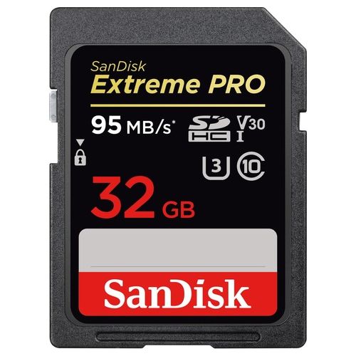 Sandisk Extreme pro sdhc 32Gb - 95mb s