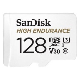 SanDisk High Endurance Memoria Flash 128Gb MicroSDXC UHS-I Classe 10