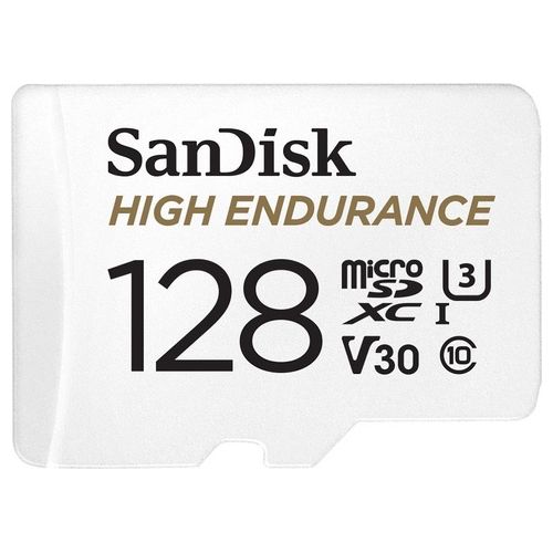 SanDisk High Endurance Memoria Flash 128Gb MicroSDXC UHS-I Classe 10
